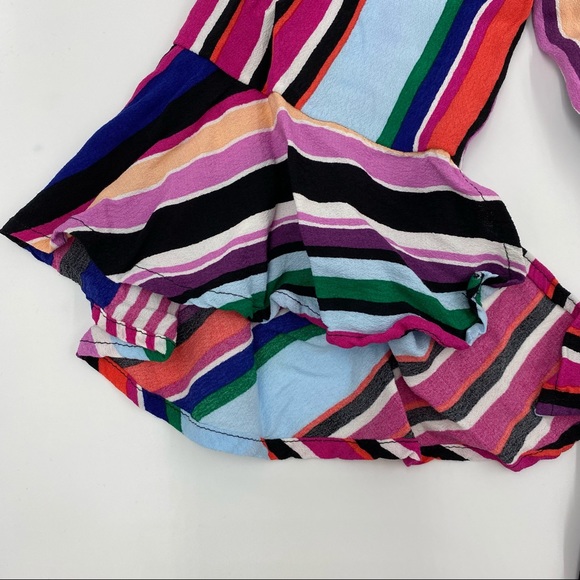 Express Multi-Colored Short Romper - Picture 5 of 8